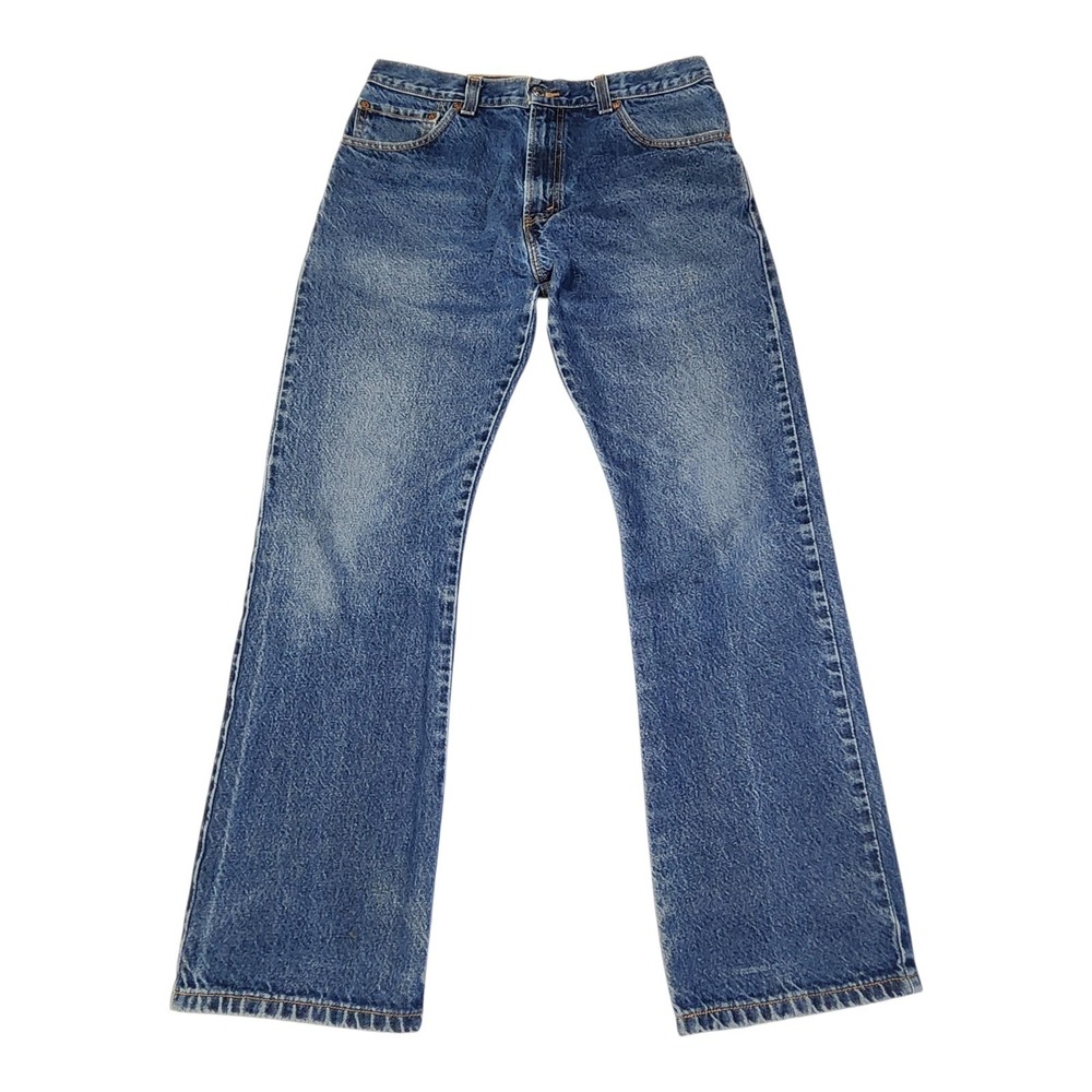 Levi's 517 Boot Cut Jeans Tag 33x32 Fits 32x31 Medium Wash Cotton 2009 Mexico